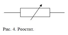 Как изображают реостат на электрических схемах